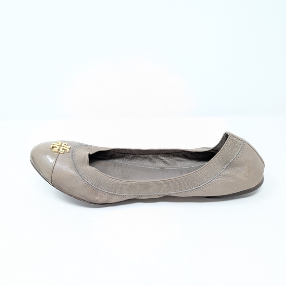 Tory Burch Beige Jolie Ballet Flats 9.5 - Picture 5 of 10